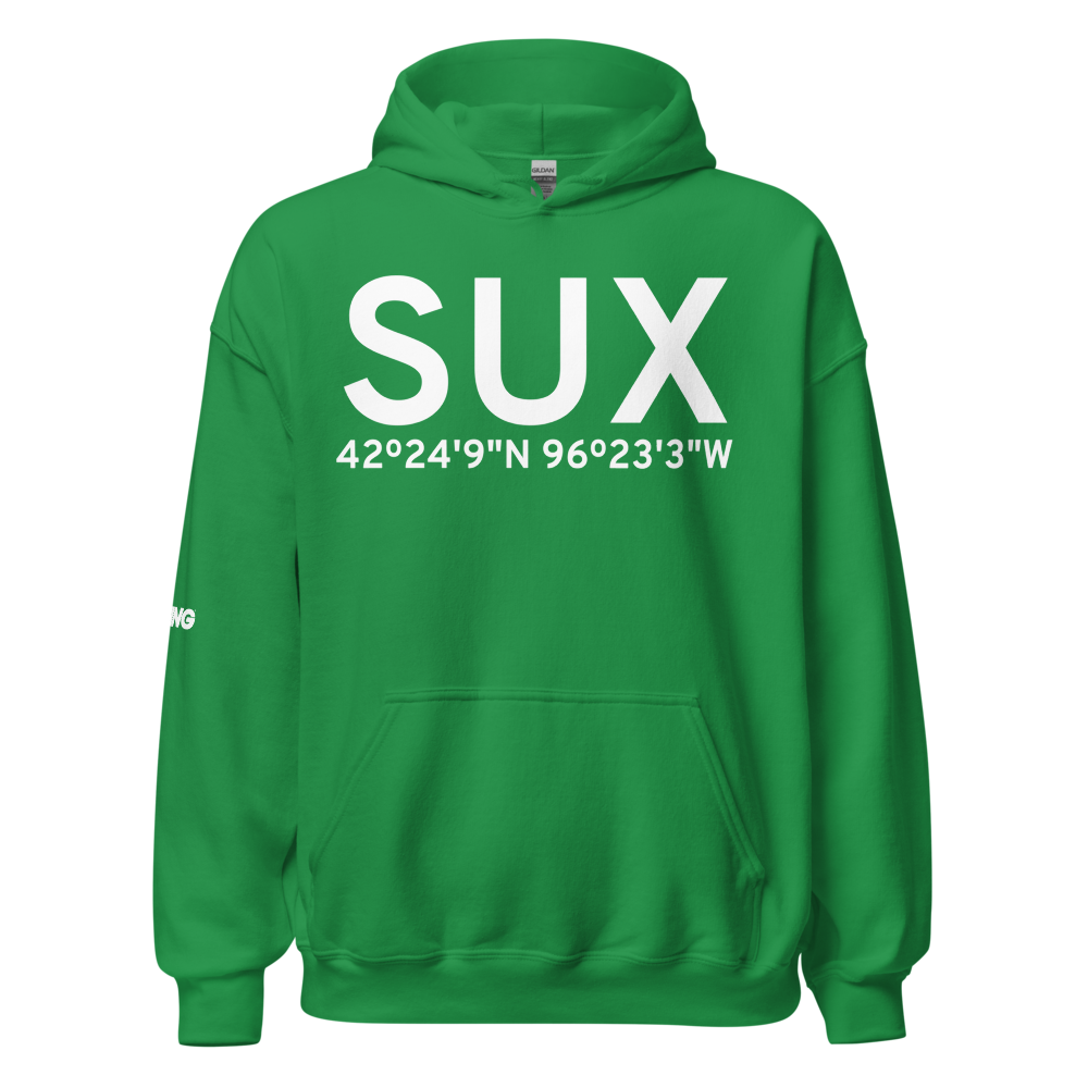 Sioux City (KSUX) Airport Hoodie Sweatshirt 