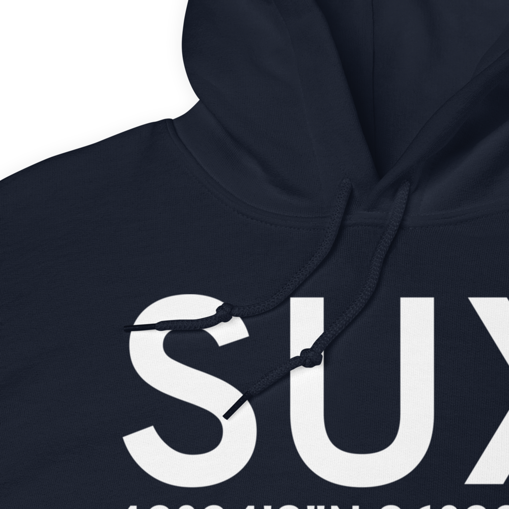 Sioux City (KSUX) Airport Hoodie Sweatshirt 