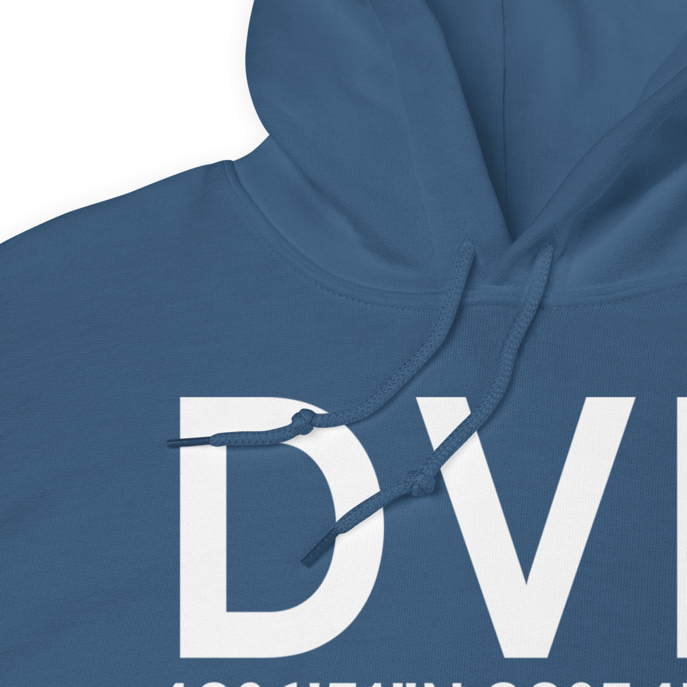 Devils Lake (KDVL) Airport Hoodie Sweatshirt 