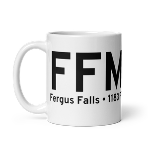 Fergus Falls (KFFM) Airport Mug