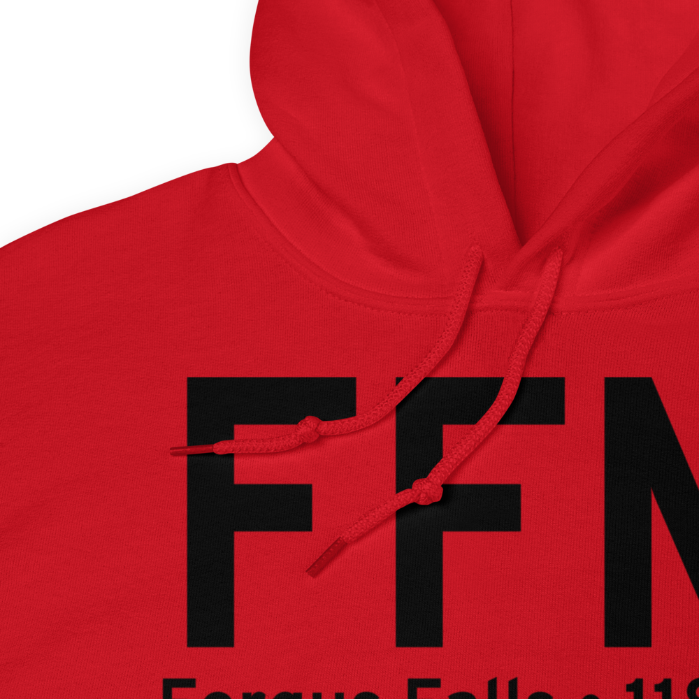 Fergus Falls (KFFM) Airport Hoodie Sweatshirt 