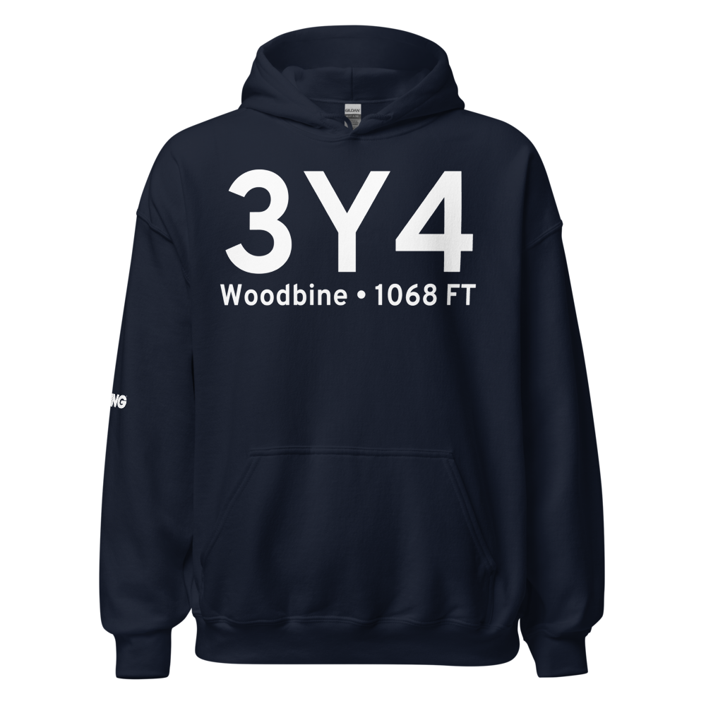Woodbine (3Y4) Airport Hoodie Sweatshirt 