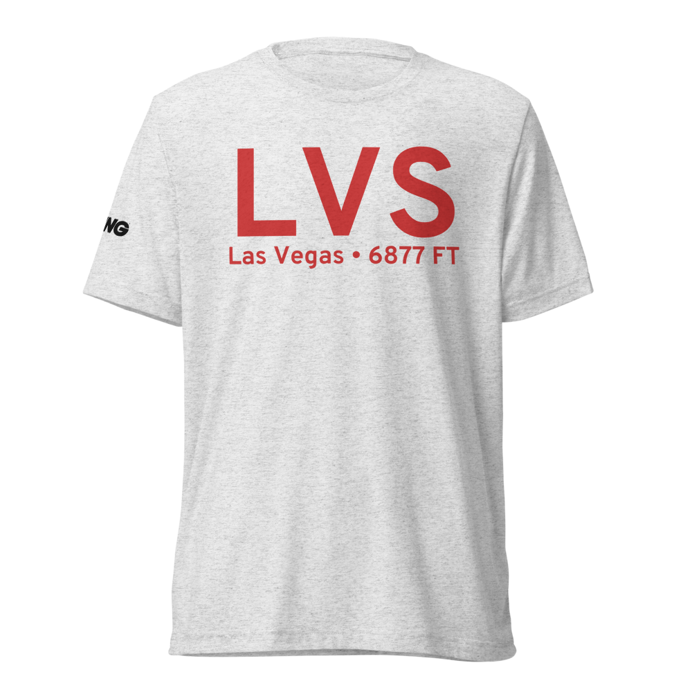Las Vegas (KLVS) Airport Tri-blend T-Shirt 