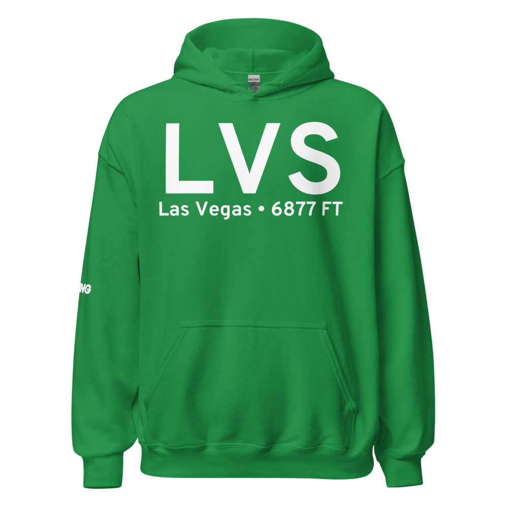 Las Vegas (KLVS) Airport Hoodie Sweatshirt 