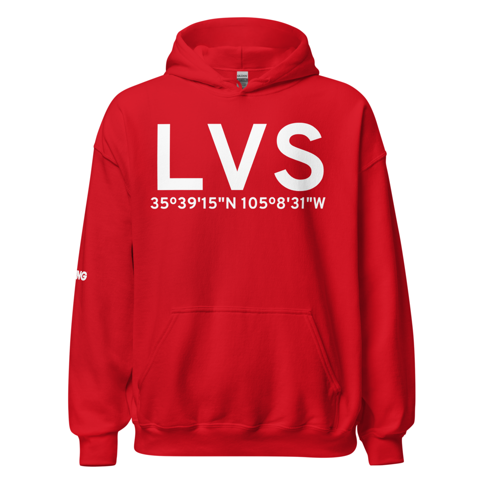 Las Vegas (KLVS) Airport Hoodie Sweatshirt 