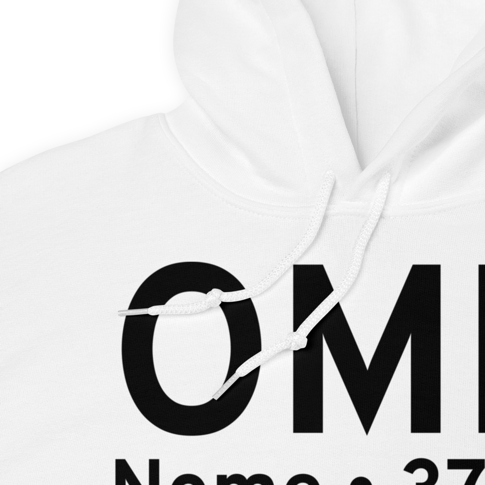 Nome (PAOM) Airport Hoodie Sweatshirt 