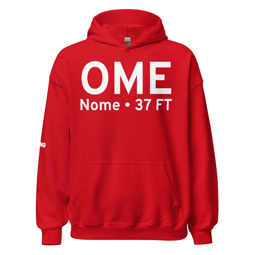 Nome (PAOM) Airport Hoodie Sweatshirt 