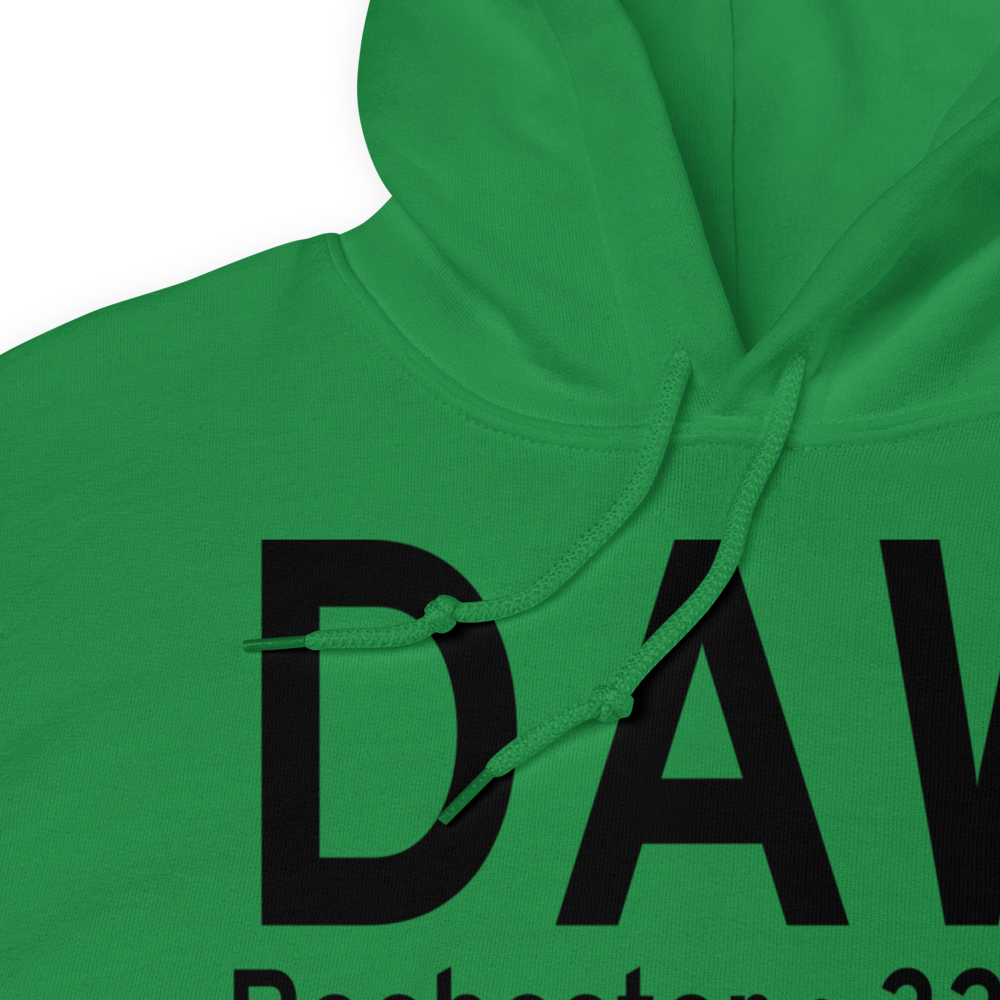 Rochester (KDAW) Airport Hoodie Sweatshirt 