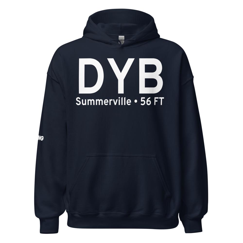 Summerville (KDYB) Airport Hoodie Sweatshirt 