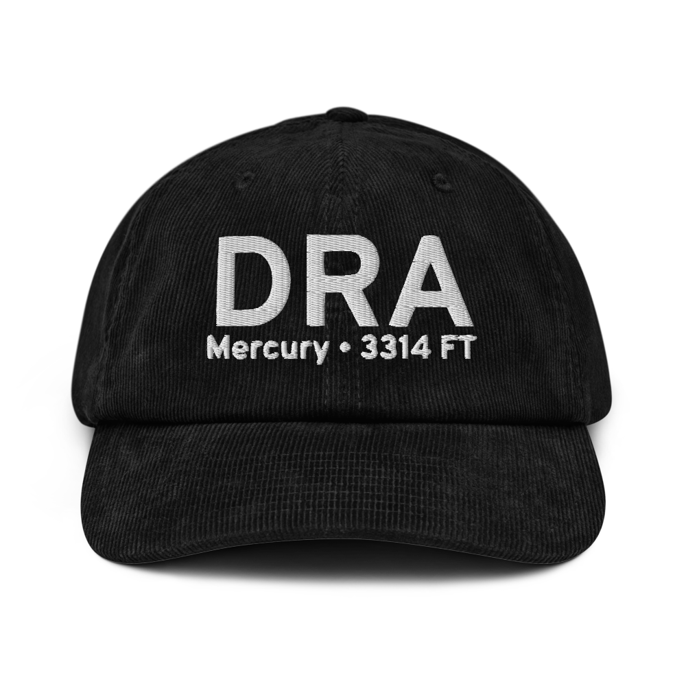 Mercury (KDRA) Airport Hat 