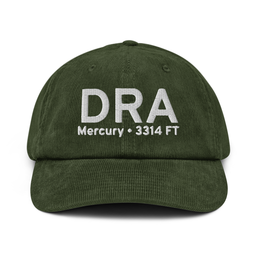 Mercury (KDRA) Airport Hat 