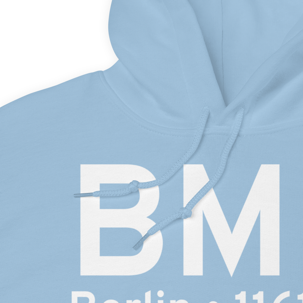 Berlin (KBML) Airport Hoodie Sweatshirt 