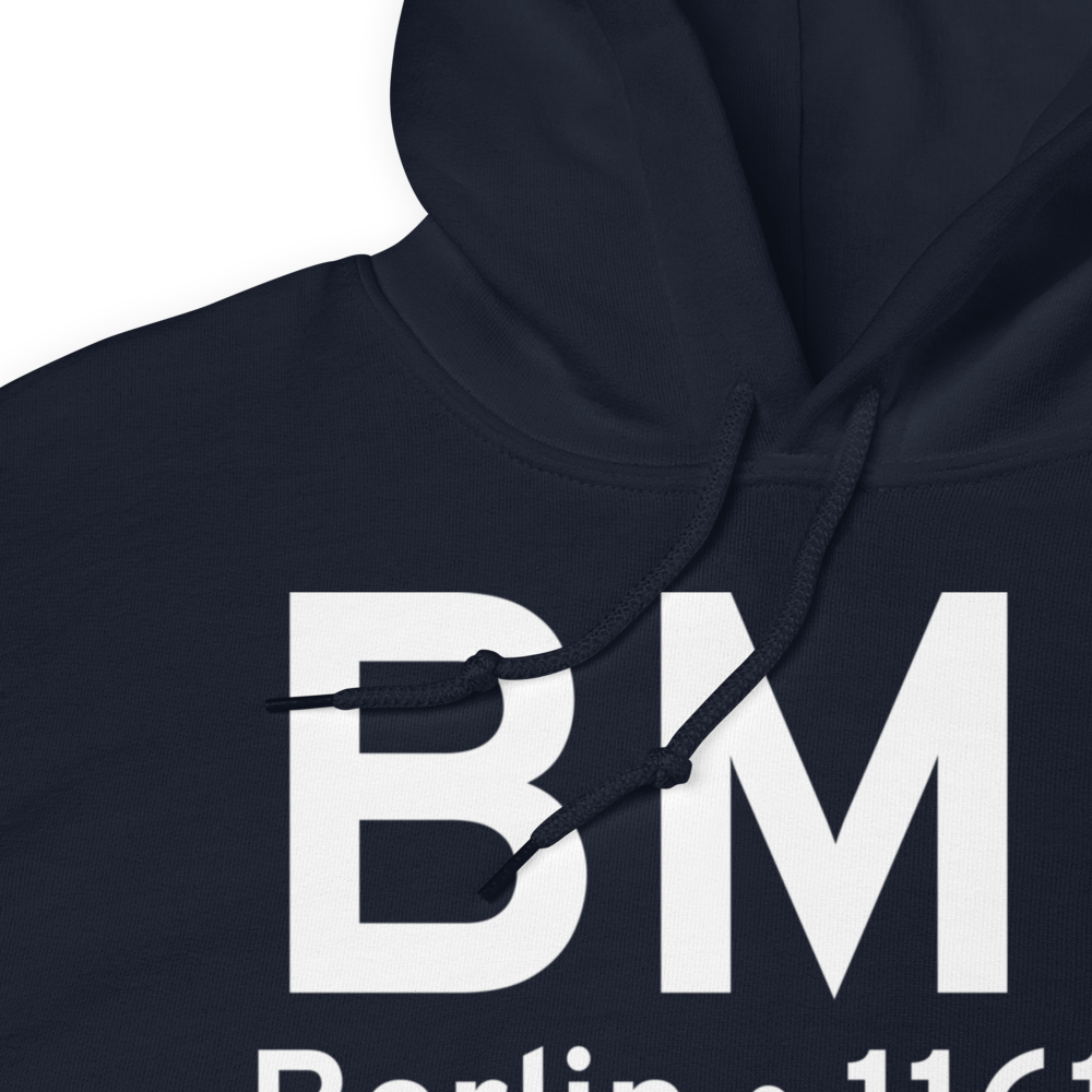 Berlin (KBML) Airport Hoodie Sweatshirt 