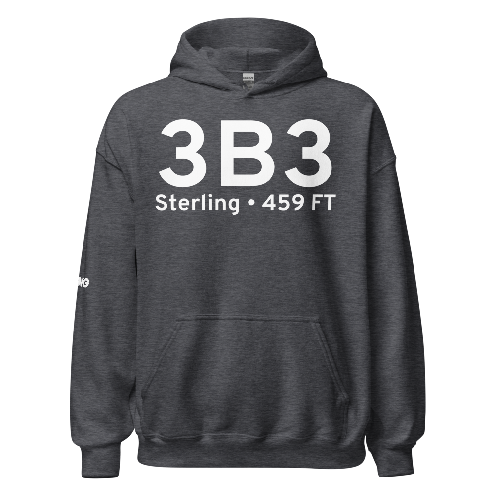 Sterling (3B3) Airport Hoodie Sweatshirt 