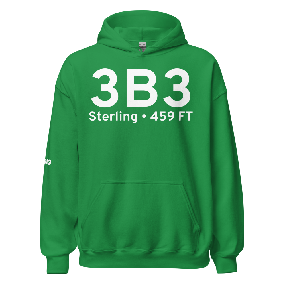 Sterling (3B3) Airport Hoodie Sweatshirt 