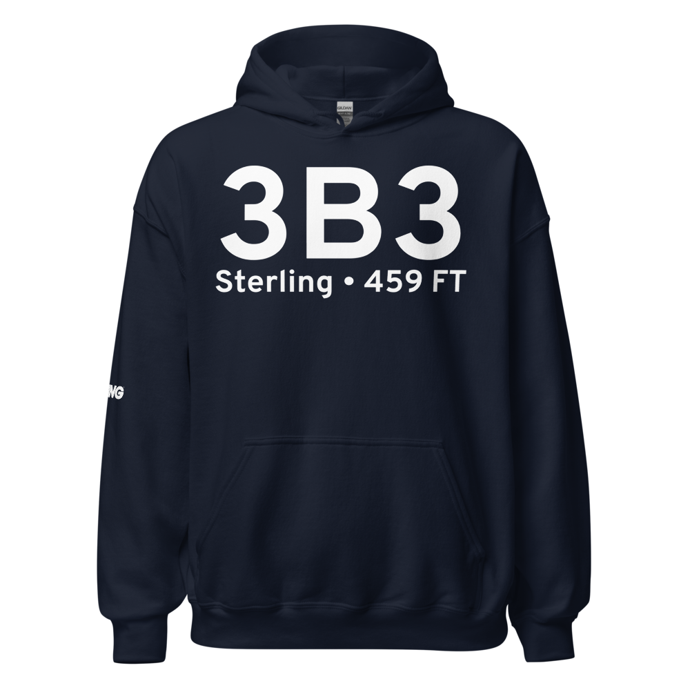 Sterling (3B3) Airport Hoodie Sweatshirt 