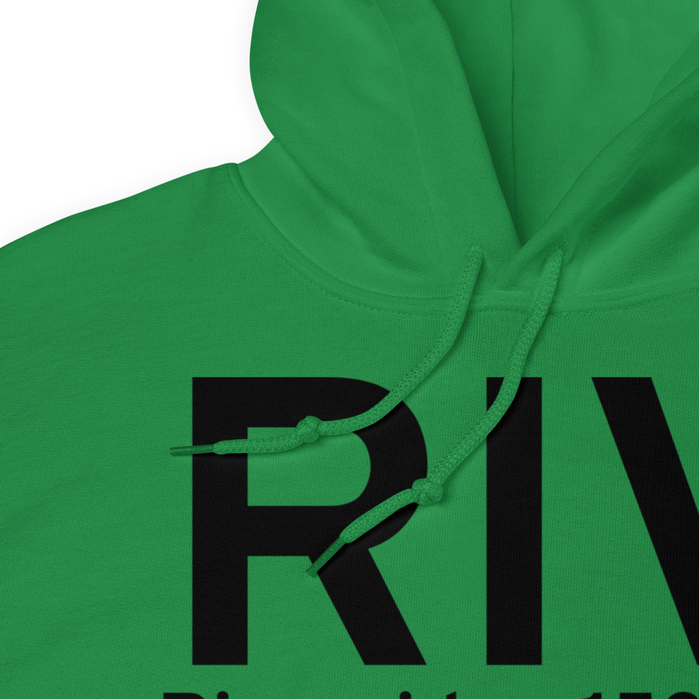 Riverside (KRIV) Airport Hoodie Sweatshirt 