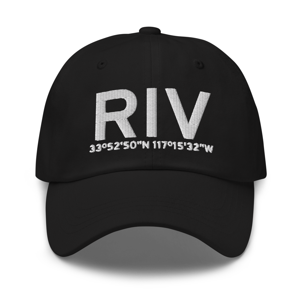 Riverside (KRIV) Airport Hat 