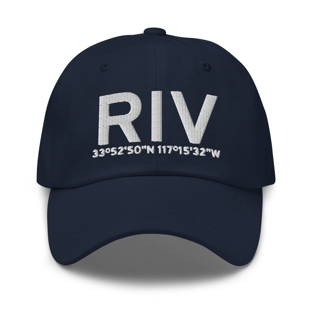 Riverside (KRIV) Airport Hat 
