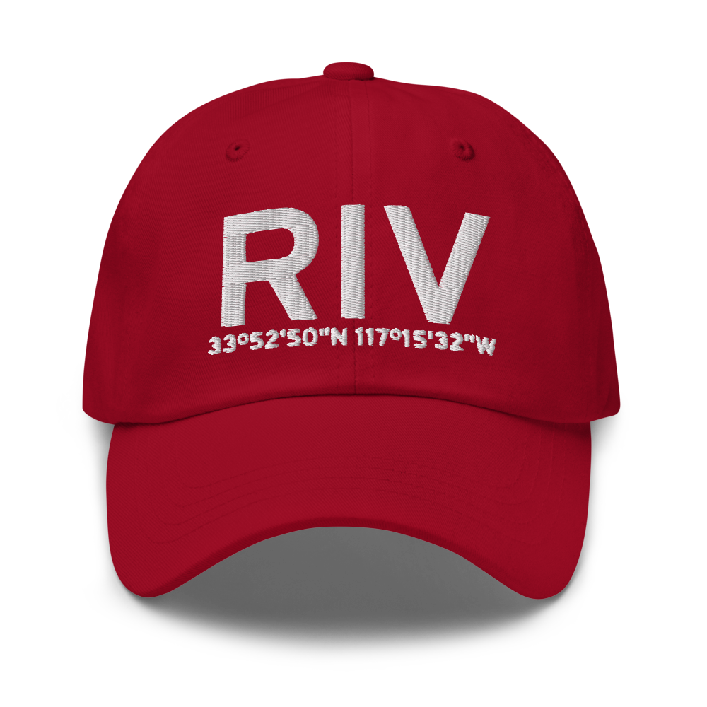 Riverside (KRIV) Airport Hat 