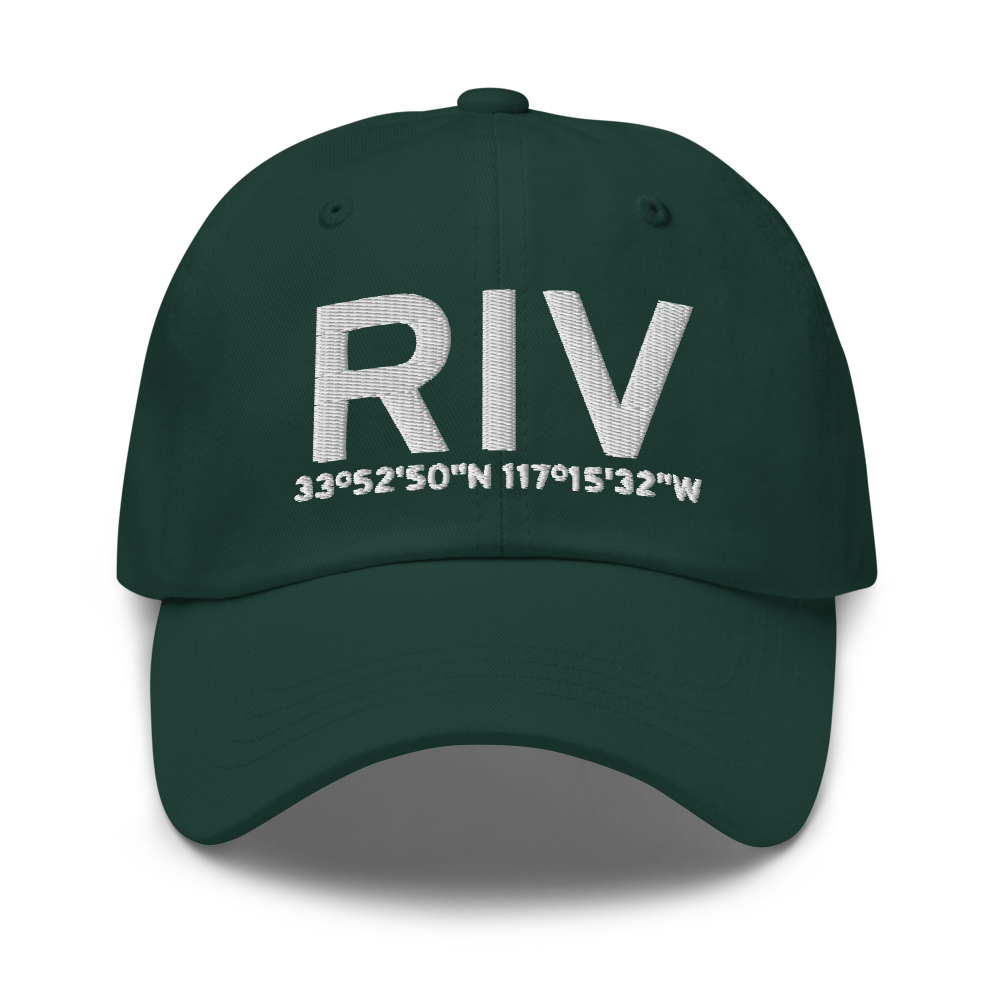 Riverside (KRIV) Airport Hat 