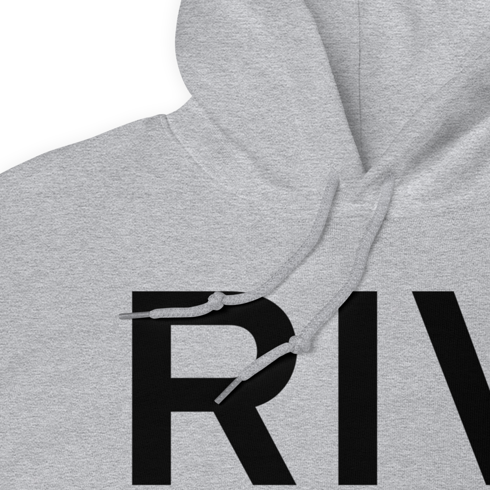 Riverside (KRIV) Airport Hoodie Sweatshirt 