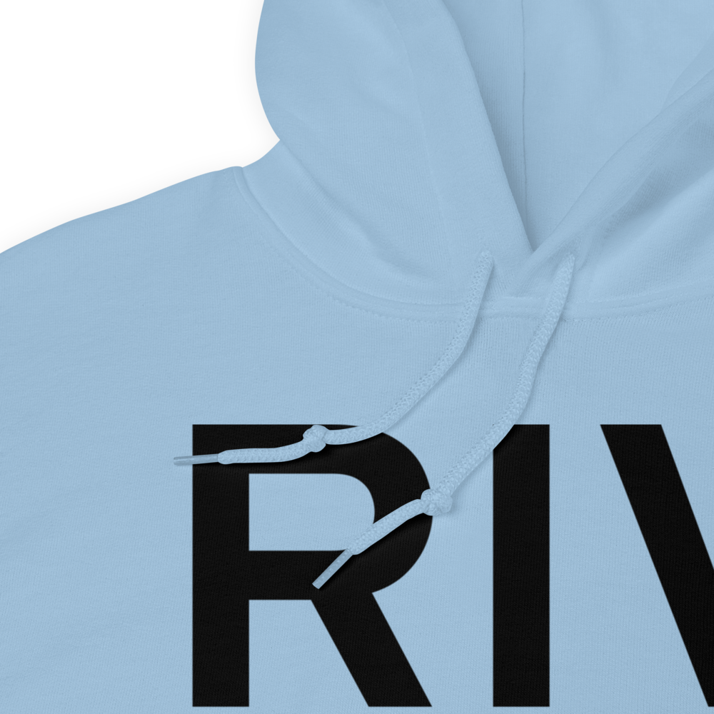 Riverside (KRIV) Airport Hoodie Sweatshirt 