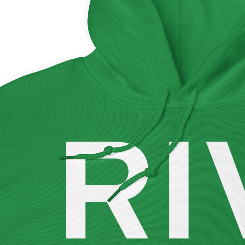 Riverside (KRIV) Airport Hoodie Sweatshirt 