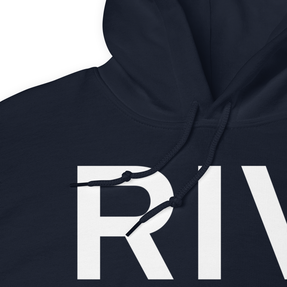 Riverside (KRIV) Airport Hoodie Sweatshirt 