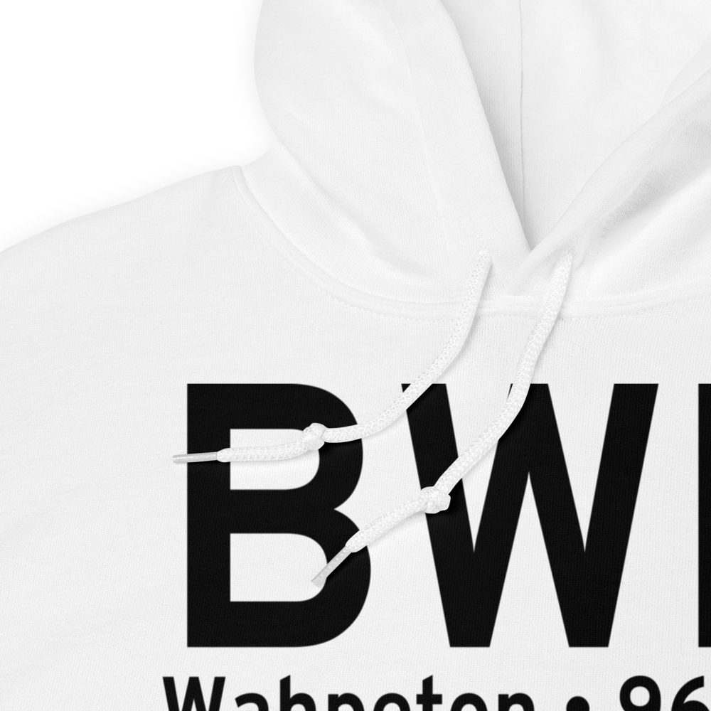Wahpeton (KBWP) Airport Hoodie Sweatshirt 