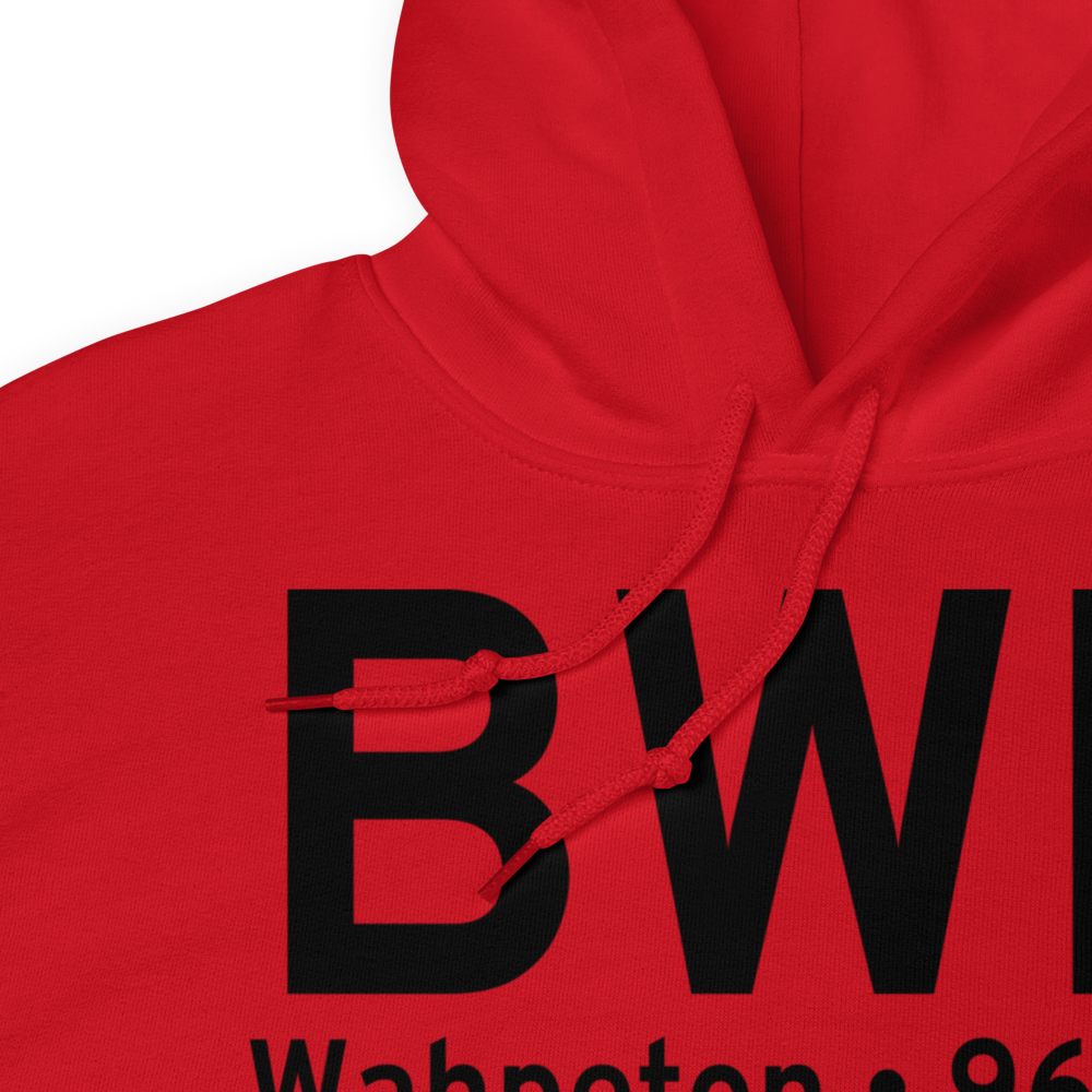 Wahpeton (KBWP) Airport Hoodie Sweatshirt 