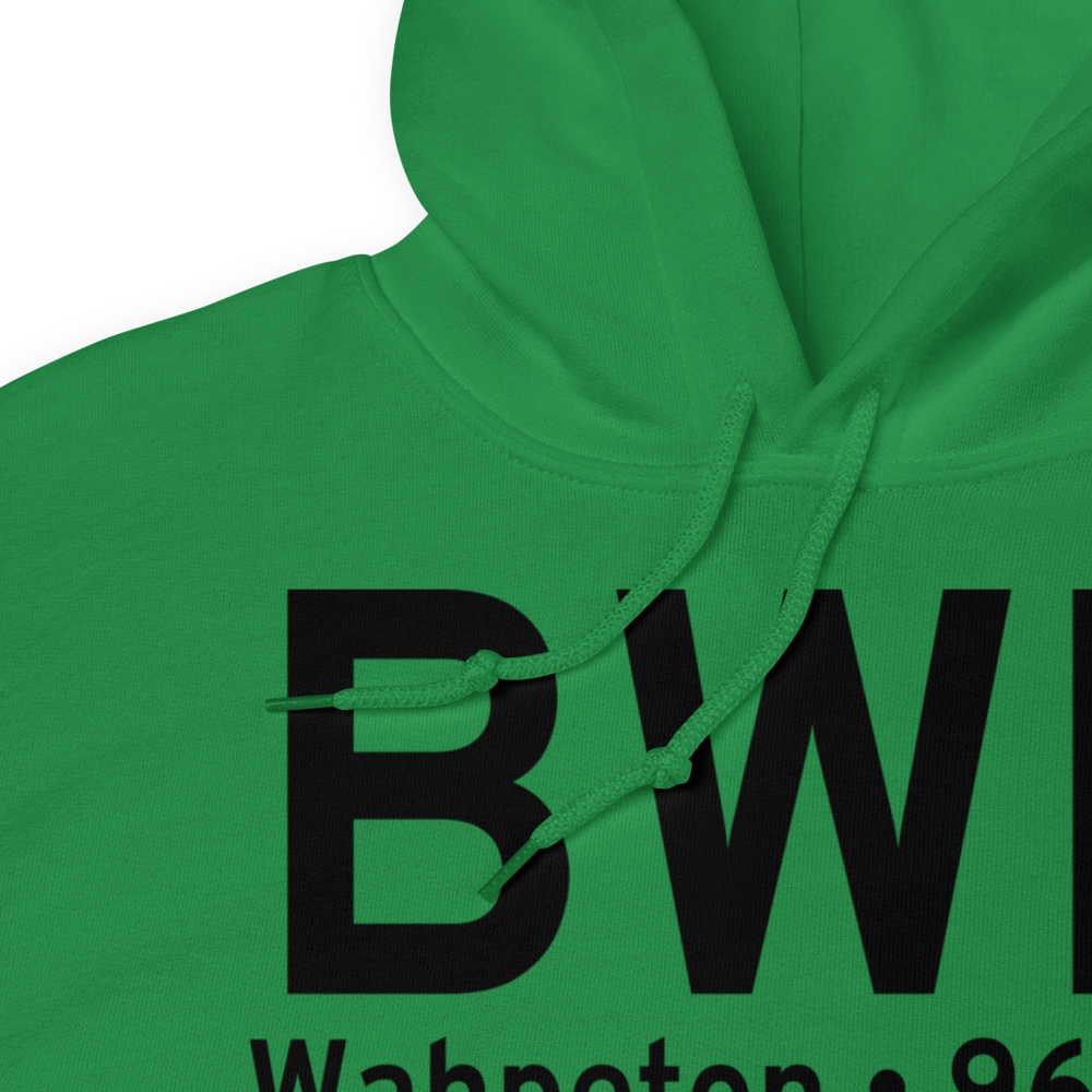 Wahpeton (KBWP) Airport Hoodie Sweatshirt 