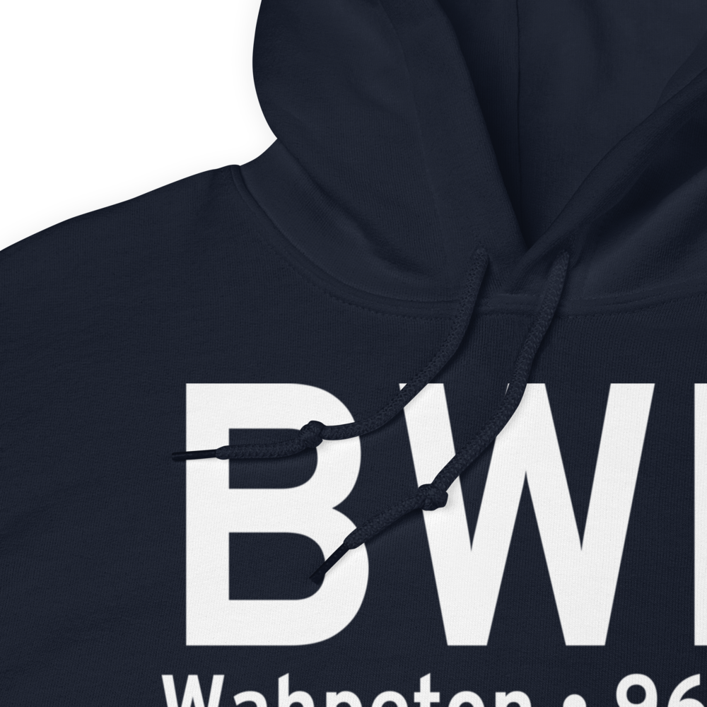 Wahpeton (KBWP) Airport Hoodie Sweatshirt 