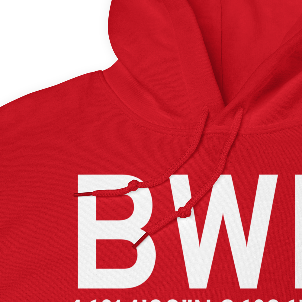 Wahpeton (KBWP) Airport Hoodie Sweatshirt 