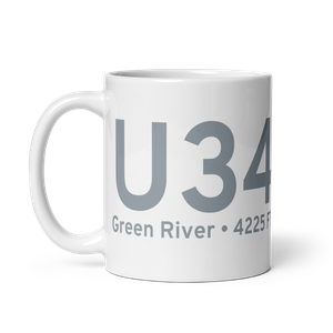 Green River (KU34) Airport Mug