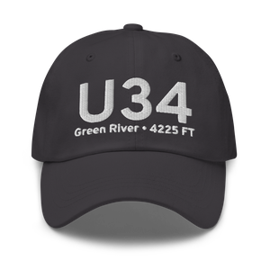 Green River (KU34) Airport Hat