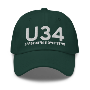 Green River (KU34) Airport Hat