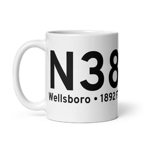 Wellsboro (KN38) Airport Mug