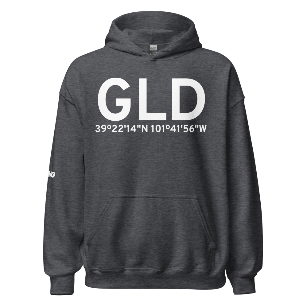 Goodland (KGLD) Airport Hoodie Sweatshirt 