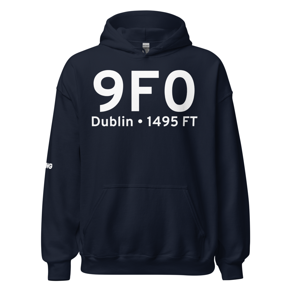Dublin (K9F0) Airport Hoodie Sweatshirt 