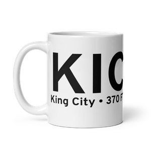 King City (KKIC) Airport Mug