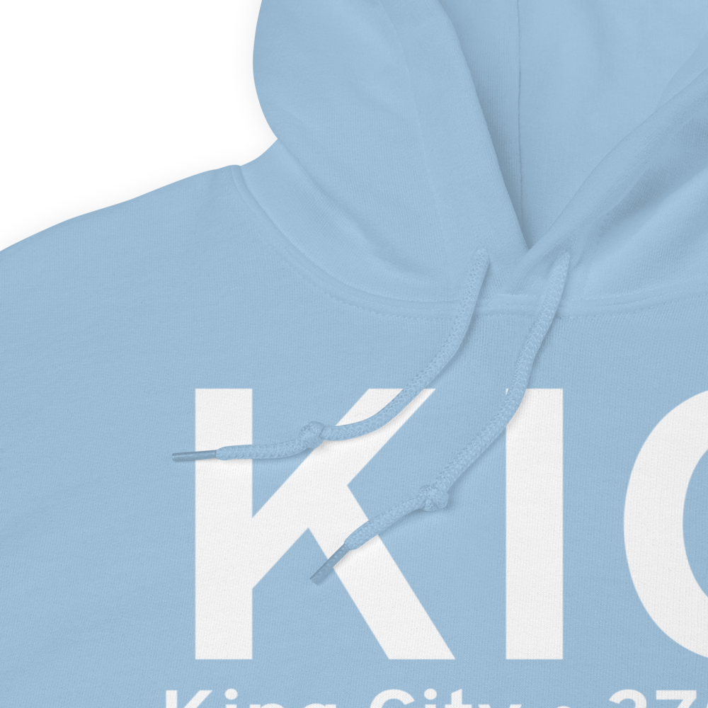 King City (KKIC) Airport Hoodie Sweatshirt 
