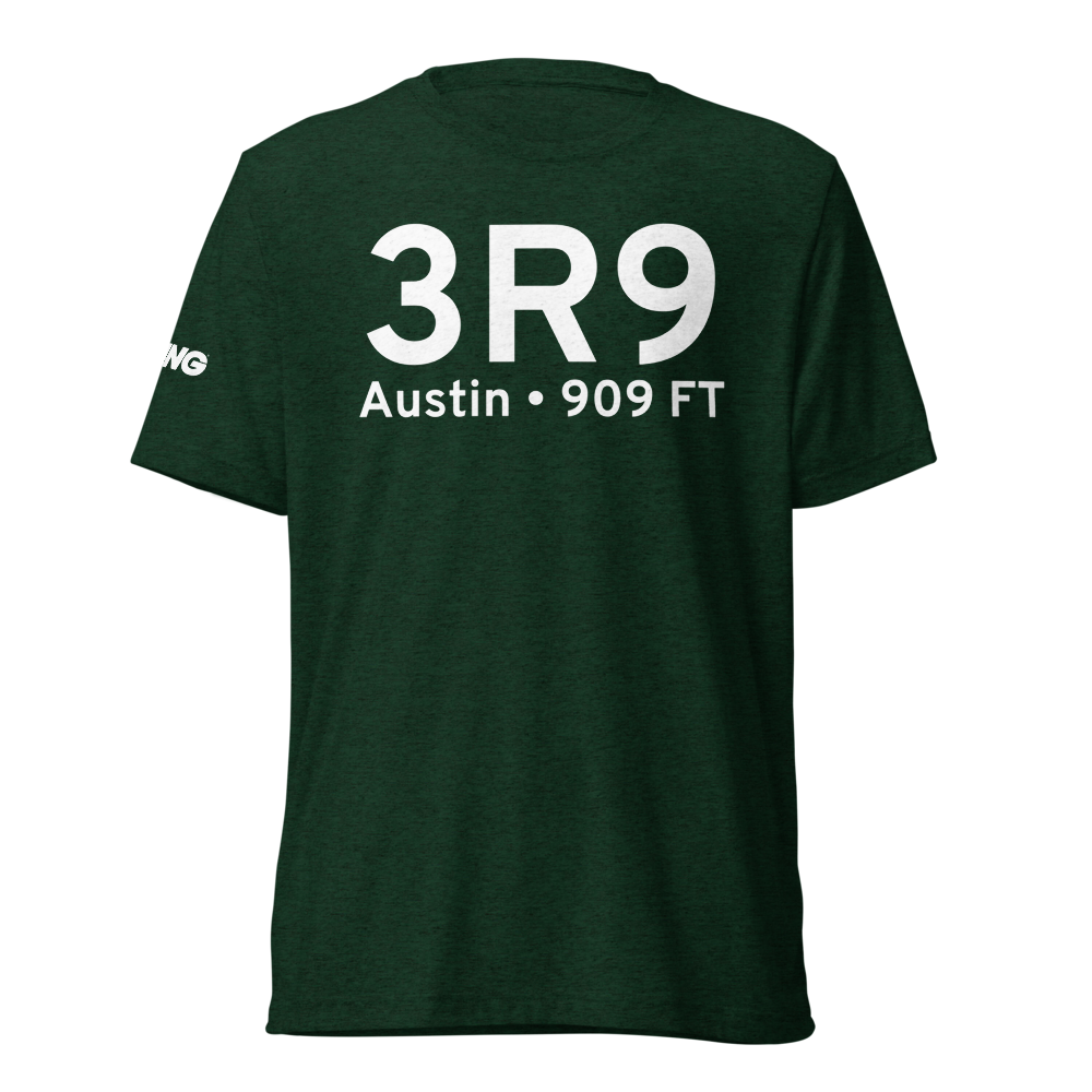 Austin (K3R9) Airport Tri-blend T-Shirt 
