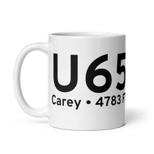 Carey (U65) Airport Mug