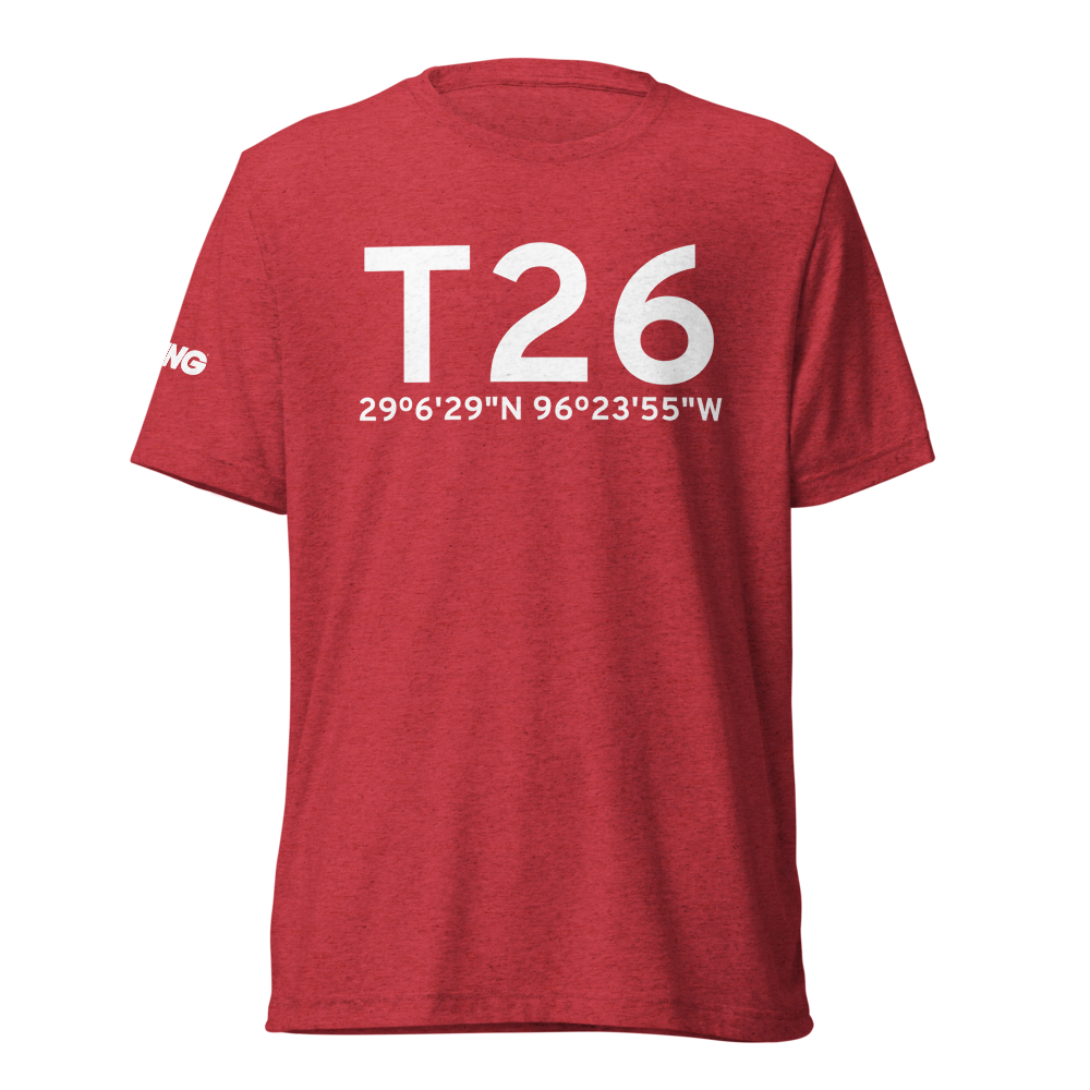 Louise (T26) Airport Tri-blend T-Shirt 