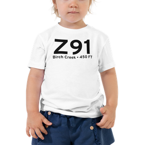 Birch Creek (Z91) Airport Toddler T-Shirt