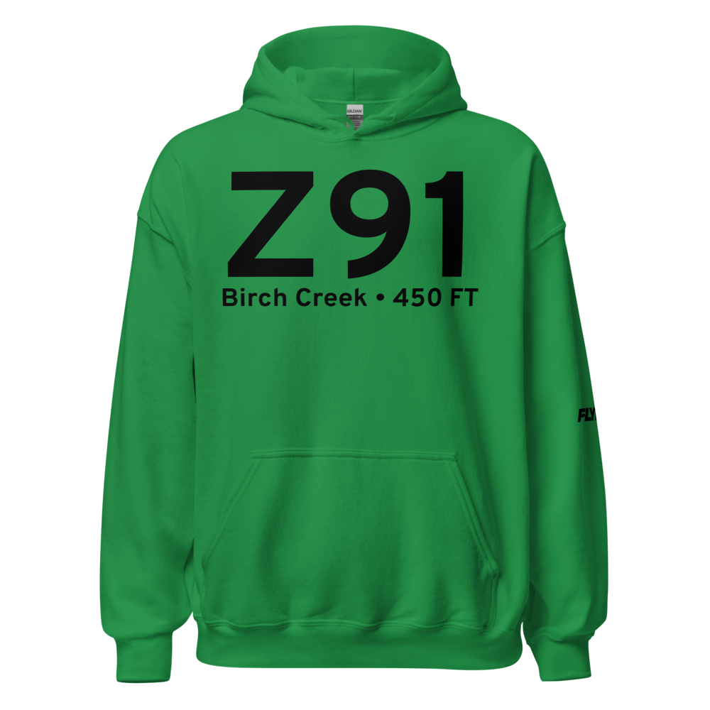 Birch Creek (Z91) Airport Hoodie Sweatshirt 