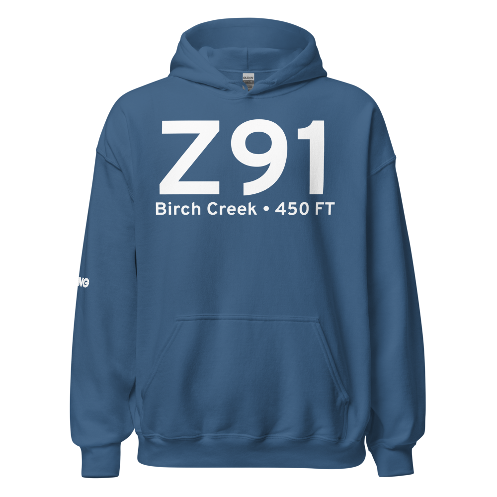 Birch Creek (Z91) Airport Hoodie Sweatshirt 