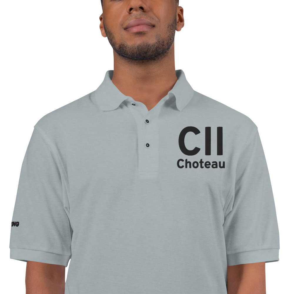 Choteau (KCII) Airport Port Authority Embroidered Polo Shirt 