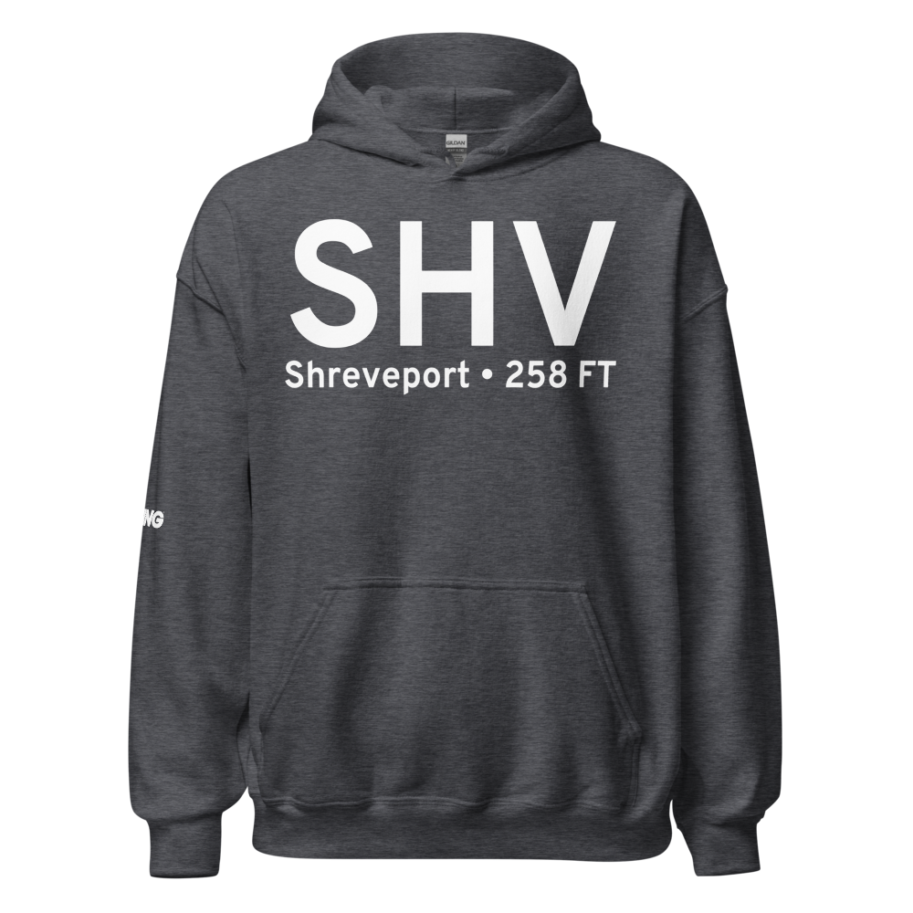 Shreveport (KSHV) Airport Hoodie Sweatshirt 